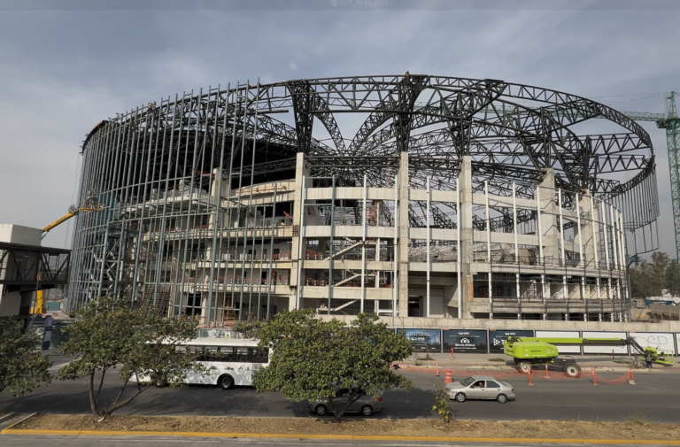 Avances Arena GDL a menos de un mes de su inauguración.